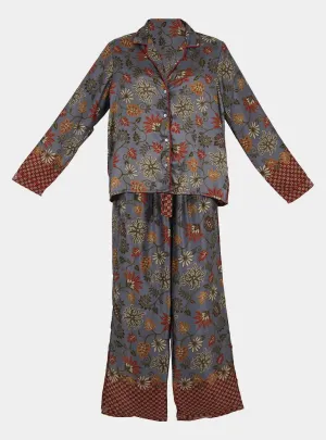 Lavender Long Pyjama Set