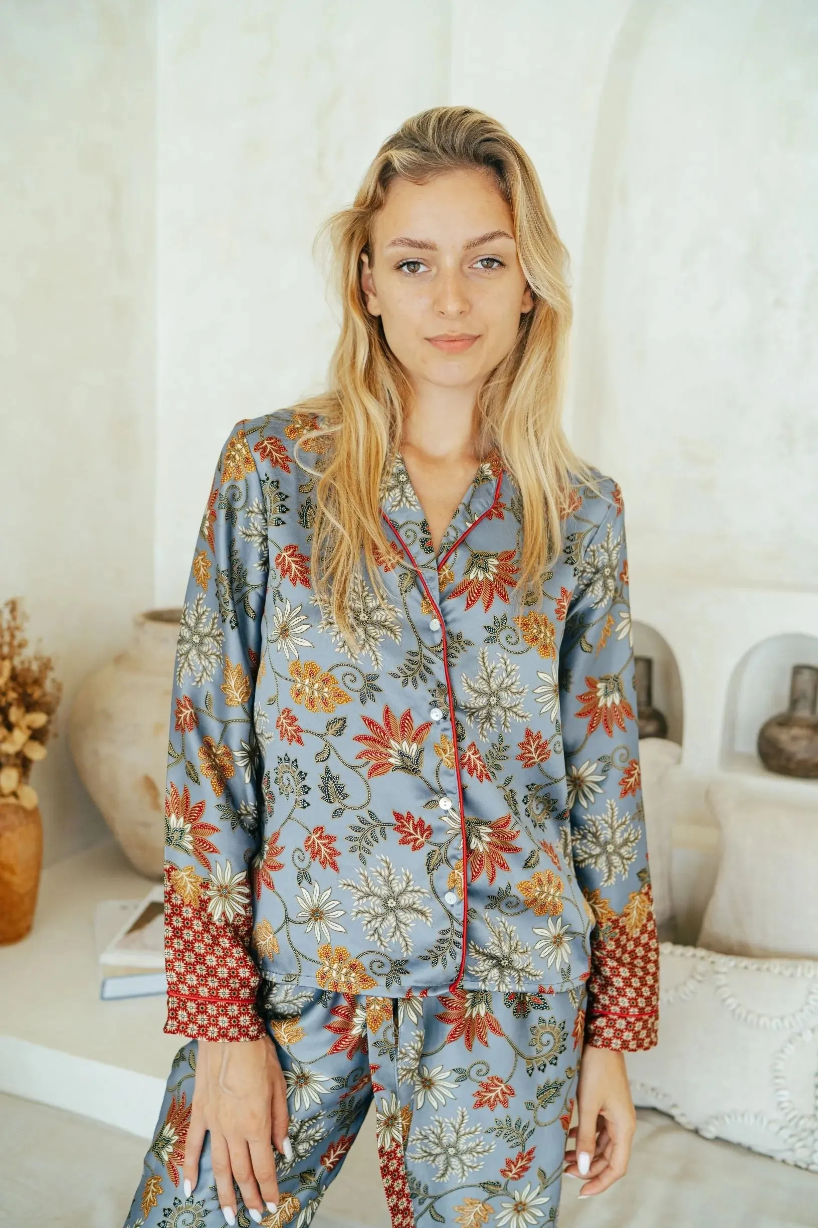 Lavender Long Pyjama Set