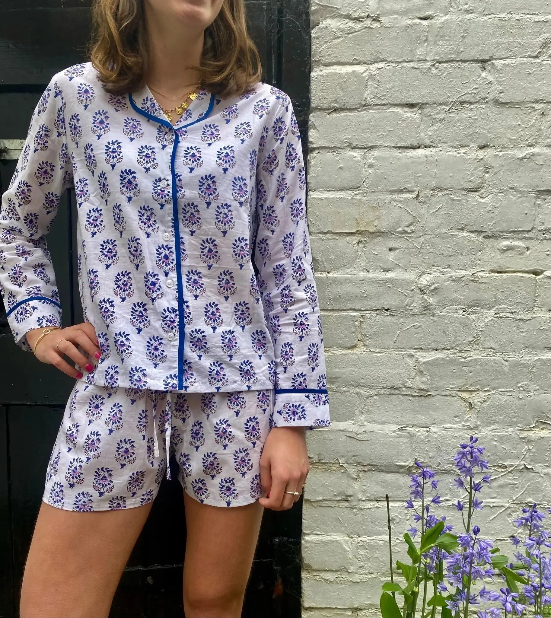 Lilac Bloom Women's Pyjama Shorts