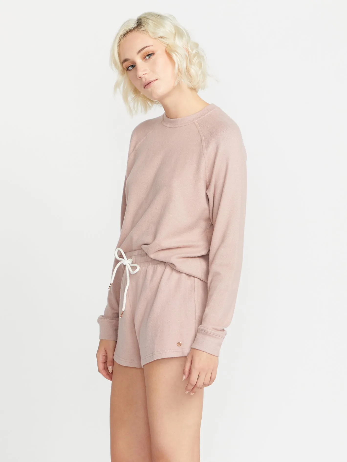 Lived in Lounge Fleece Shorts - Winter Orchid