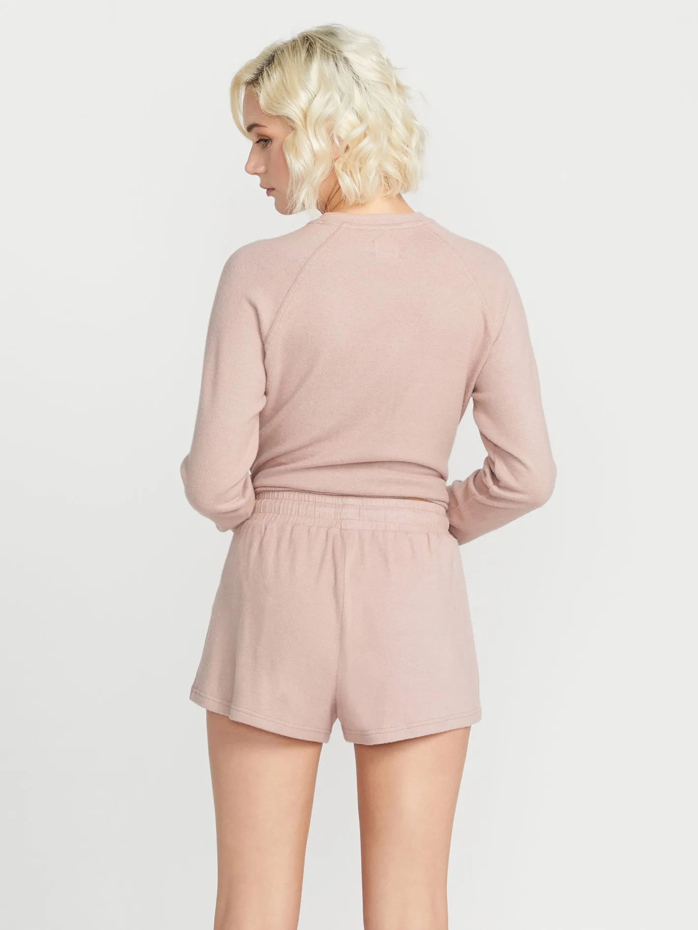 Lived in Lounge Fleece Shorts - Winter Orchid