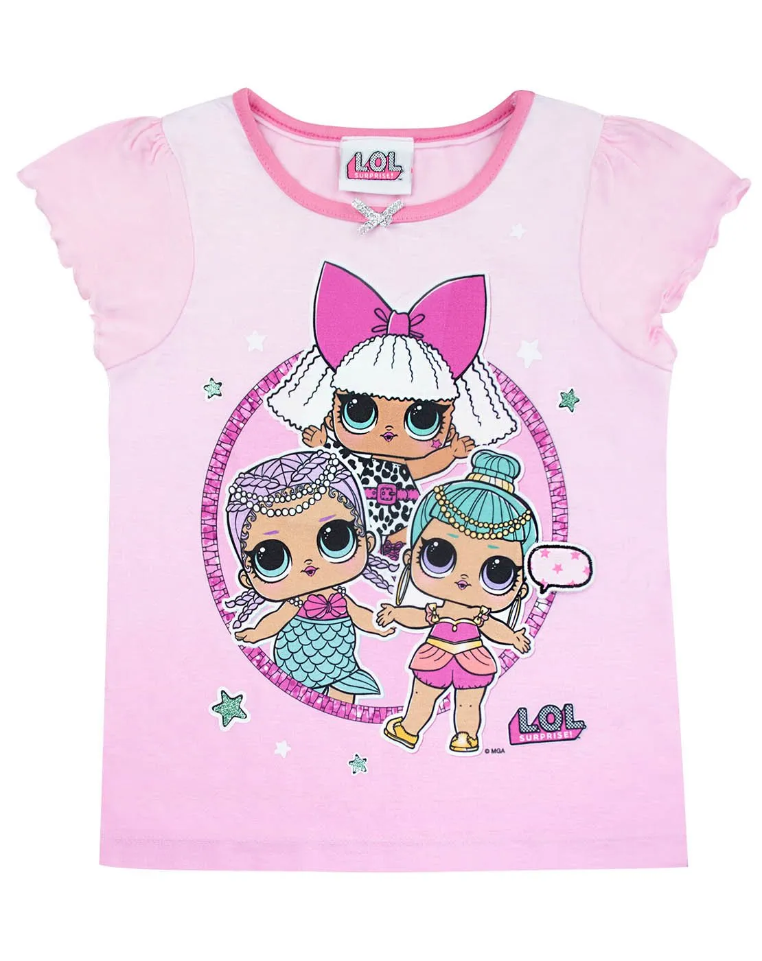 LOL Surprise! Dolls Girls Pink Pyjamas