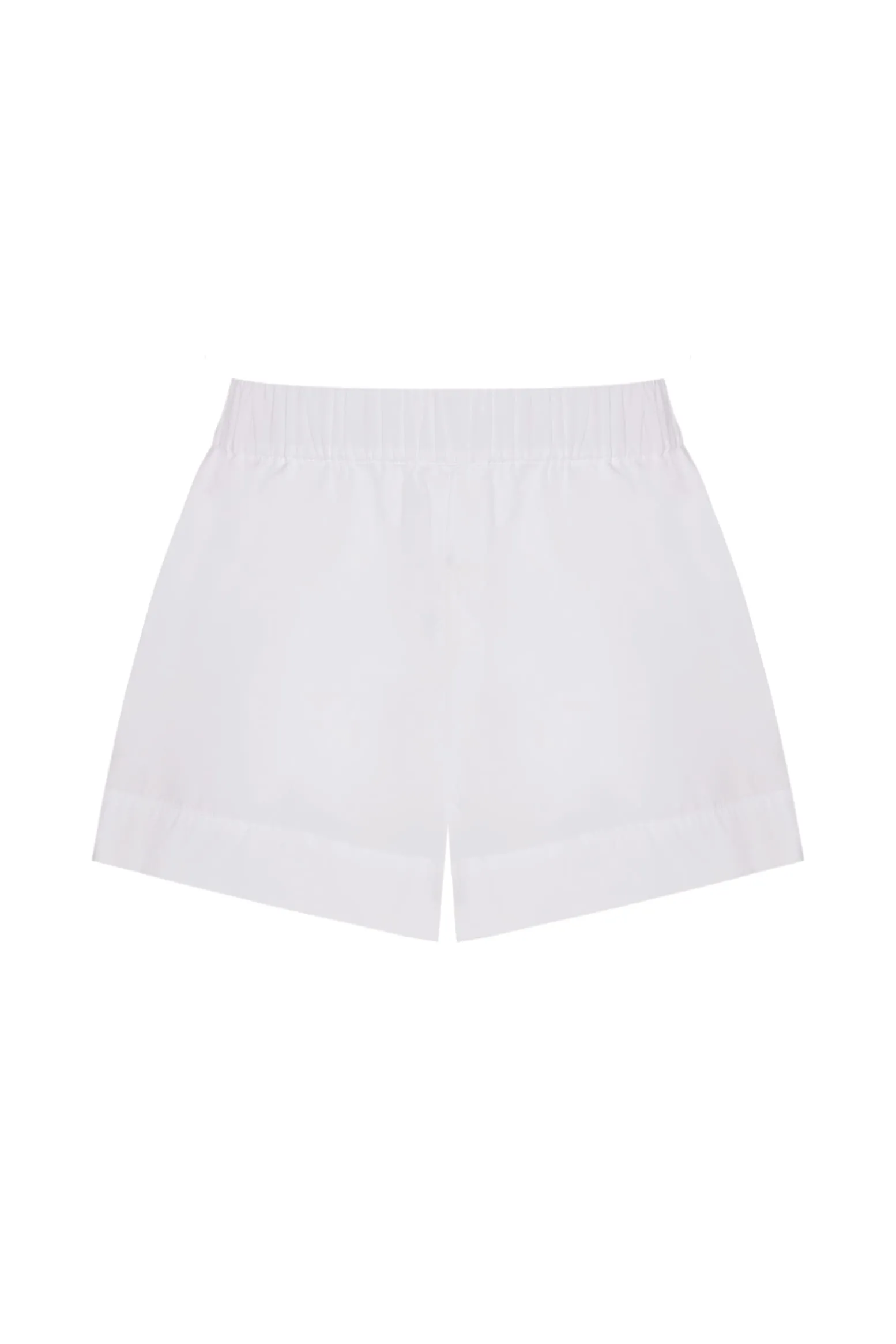 London Pyjama Short White Cotton