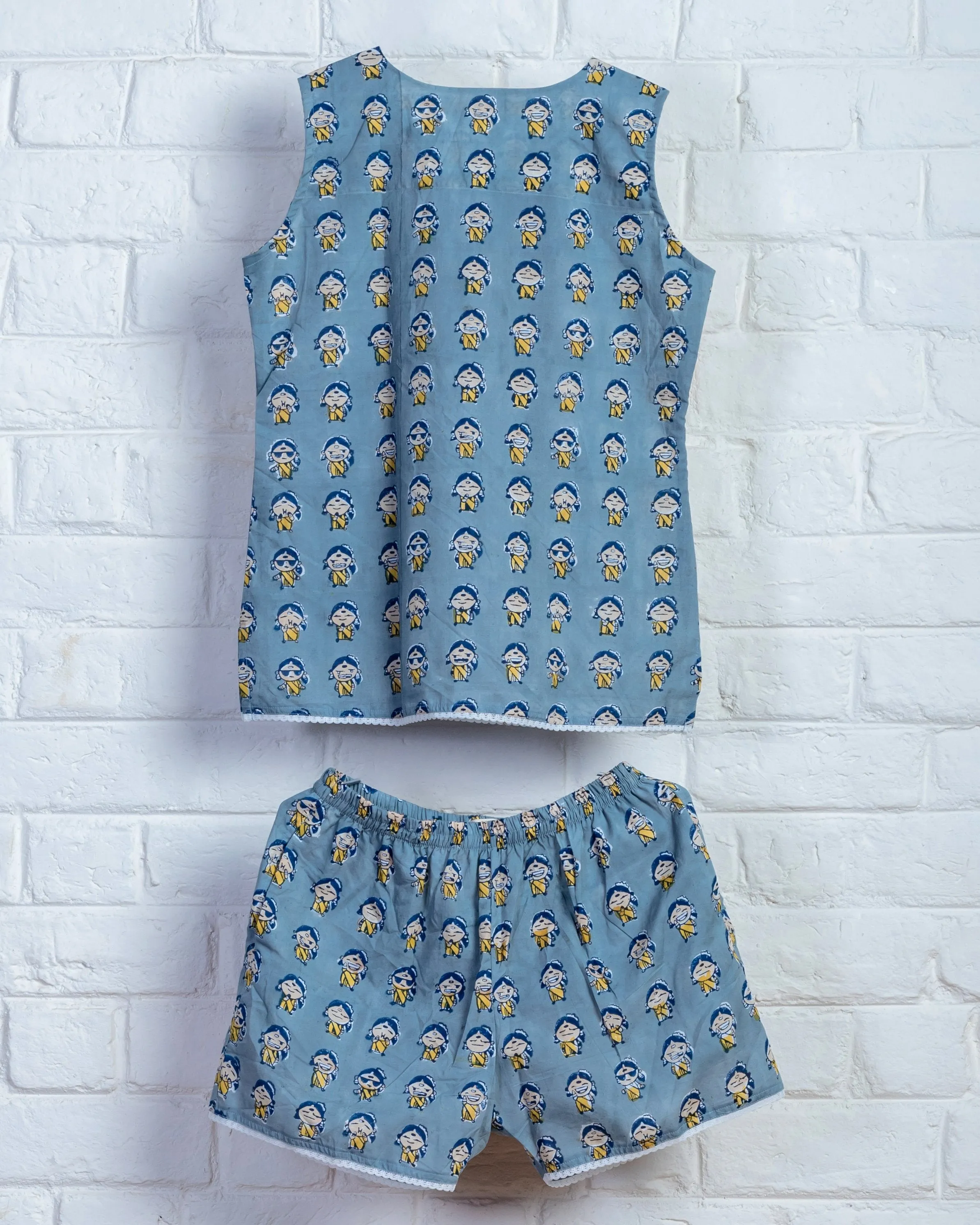 Lounge Set- गुड़िया in Gray