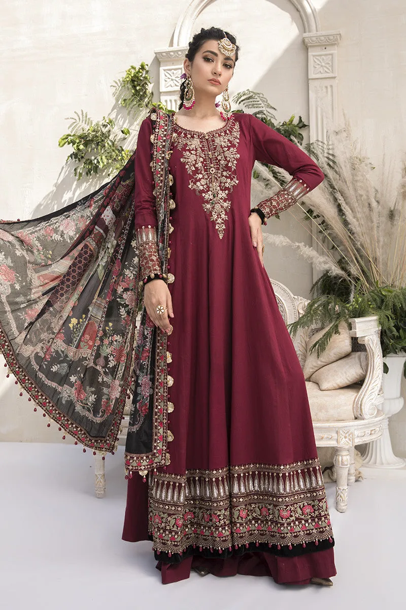 MARIA.B Sateen Collection 2020 – CST-307-Maroon