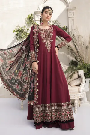 MARIA.B Sateen Collection 2020 – CST-307-Maroon