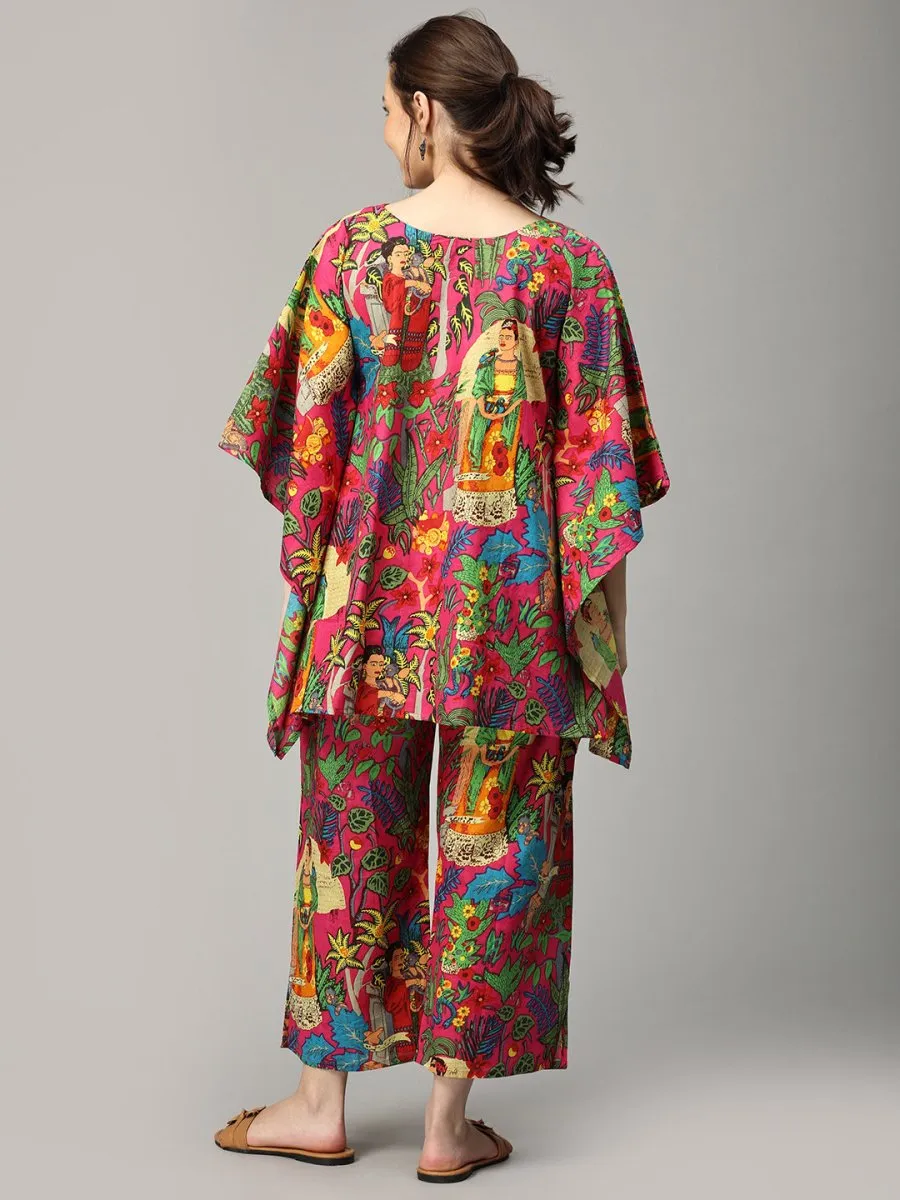 Mexican Muse Maternity and Nursing Kaftan Set