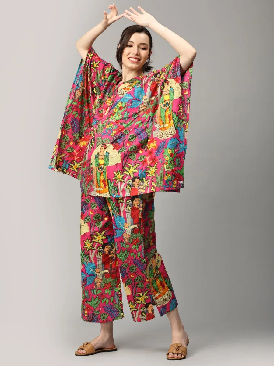 Mexican Muse Maternity and Nursing Kaftan Set