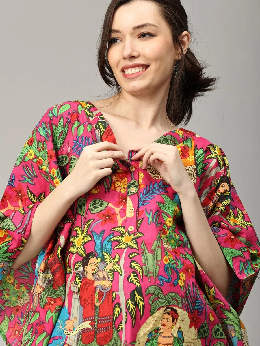 Mexican Muse Maternity and Nursing Kaftan Set