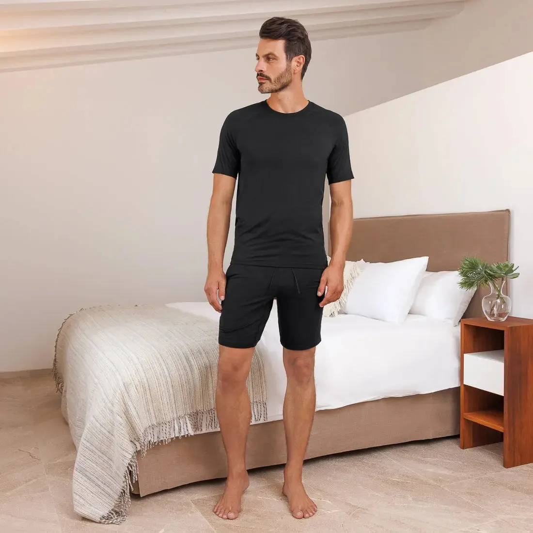 NATTWELL™ Mens Pyjama Shorts - Various Colours