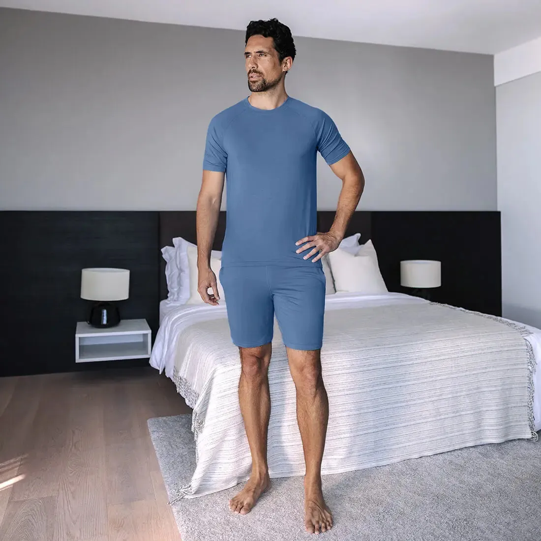 NATTWELL™ Mens Pyjama Shorts - Various Colours