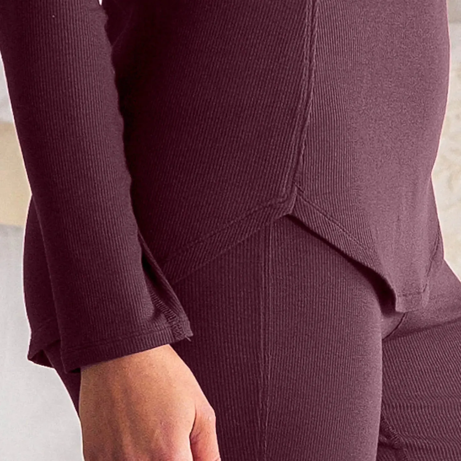 NATTWELL™ Women's Long Sleeve Top Rib - Various Colours