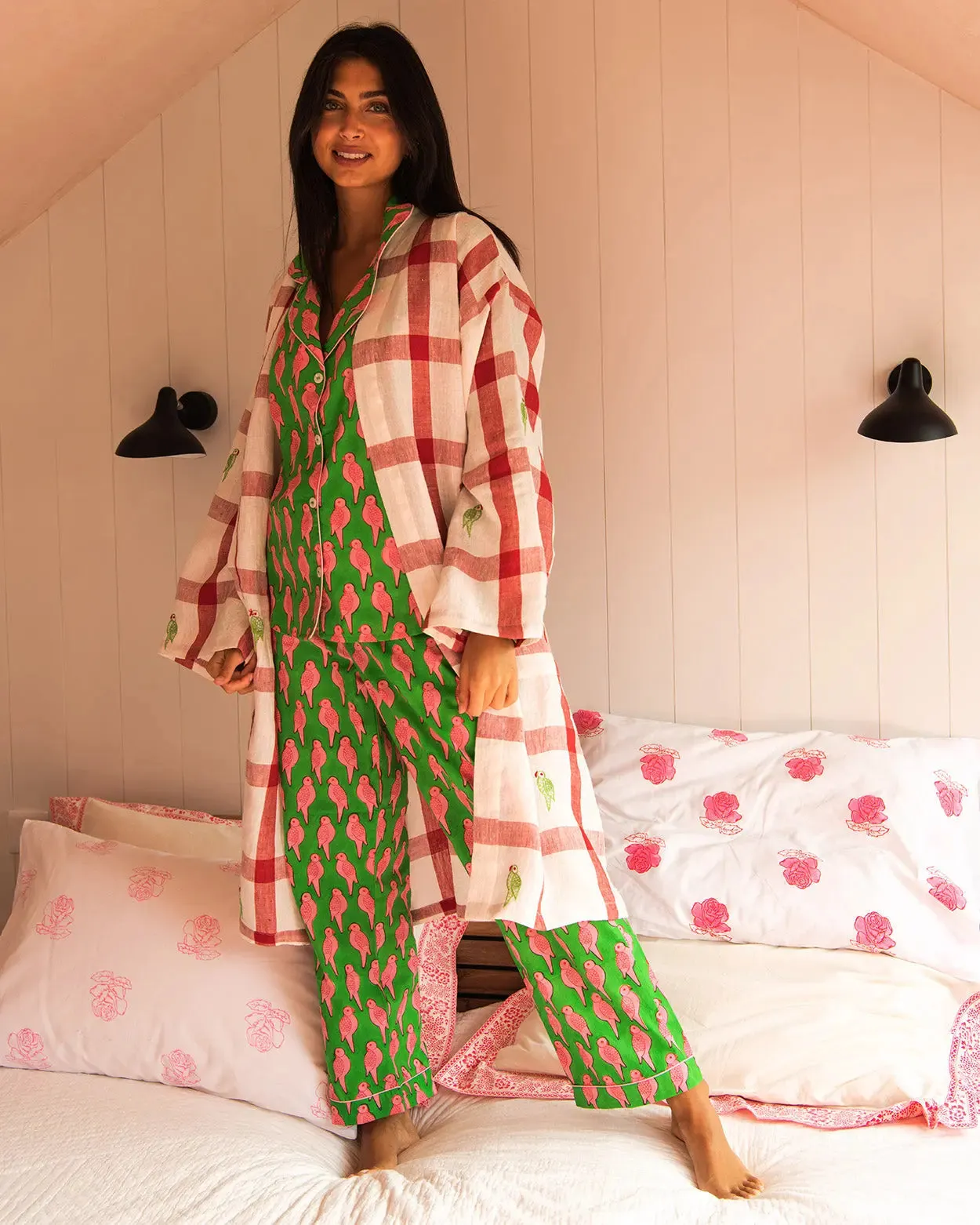 Parrot Unisex Kimono