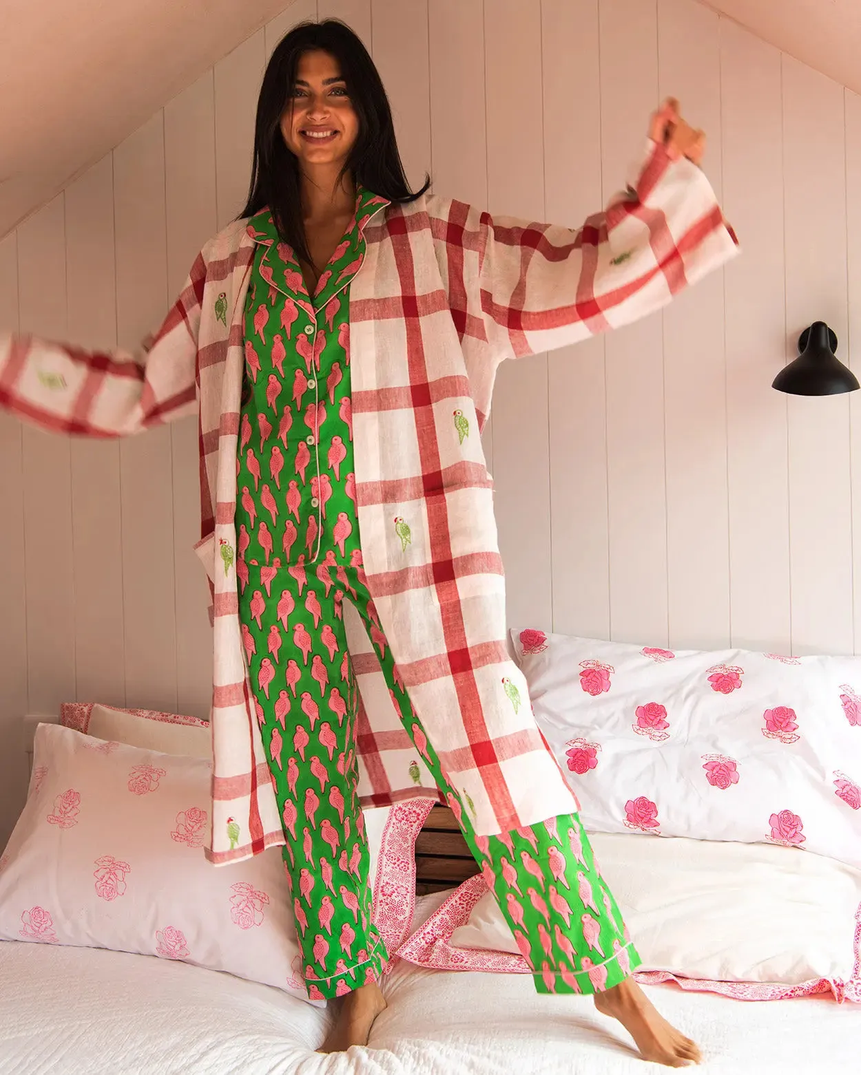 Parrot Unisex Kimono
