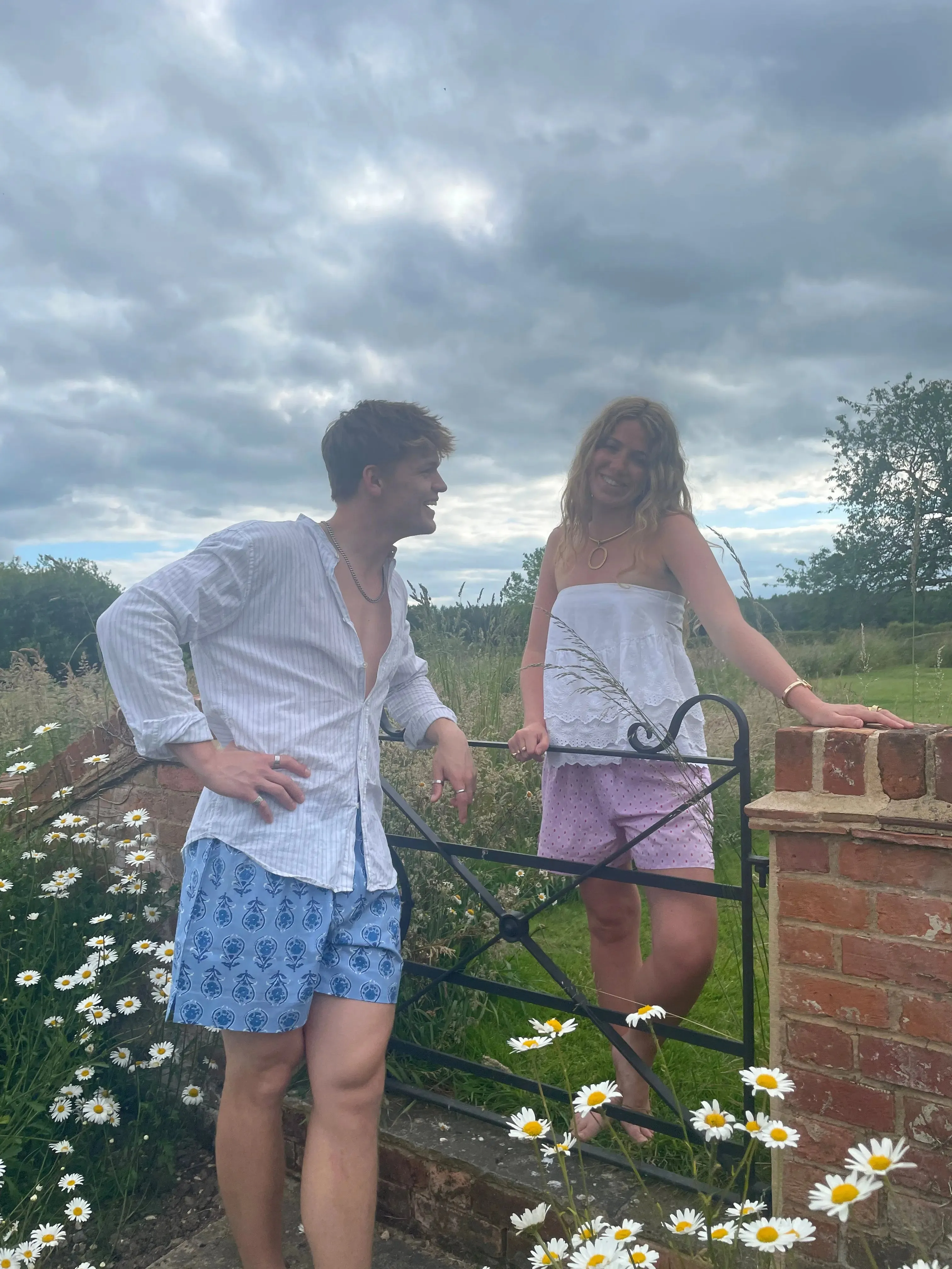 Pink 'Boxer' Unisex Shorts