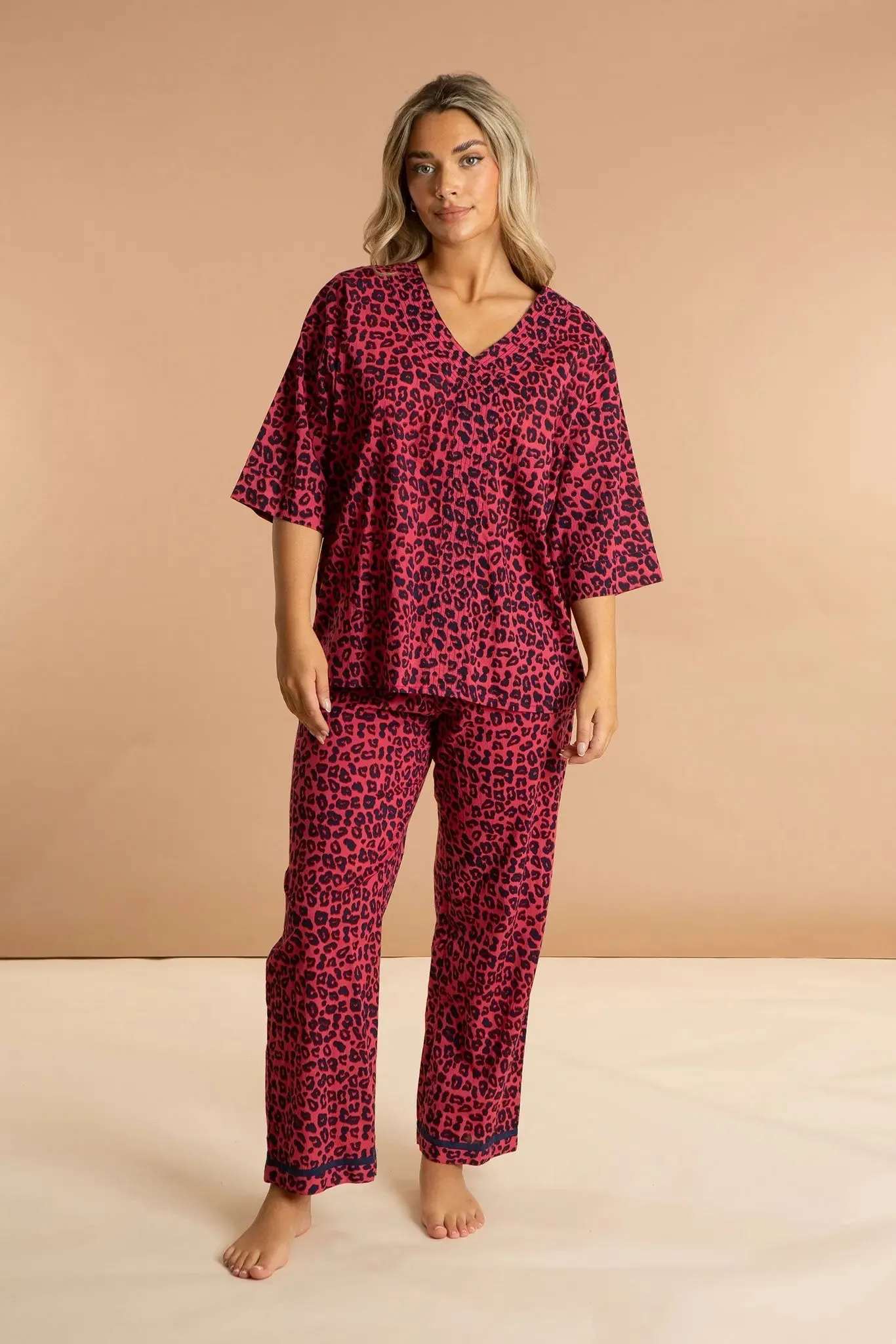Pink Panther Women's Cotton Pyjamas