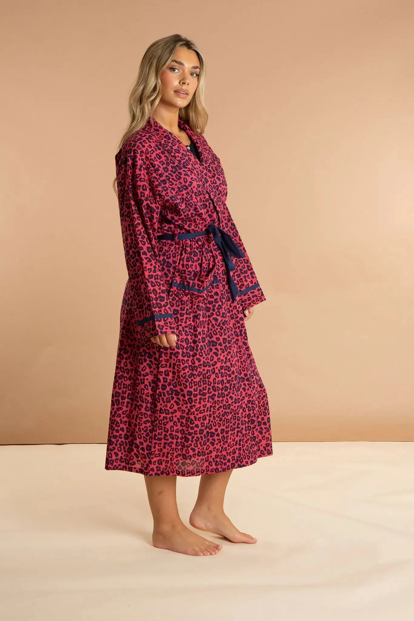 Pink Panther Women's Cotton Robe
