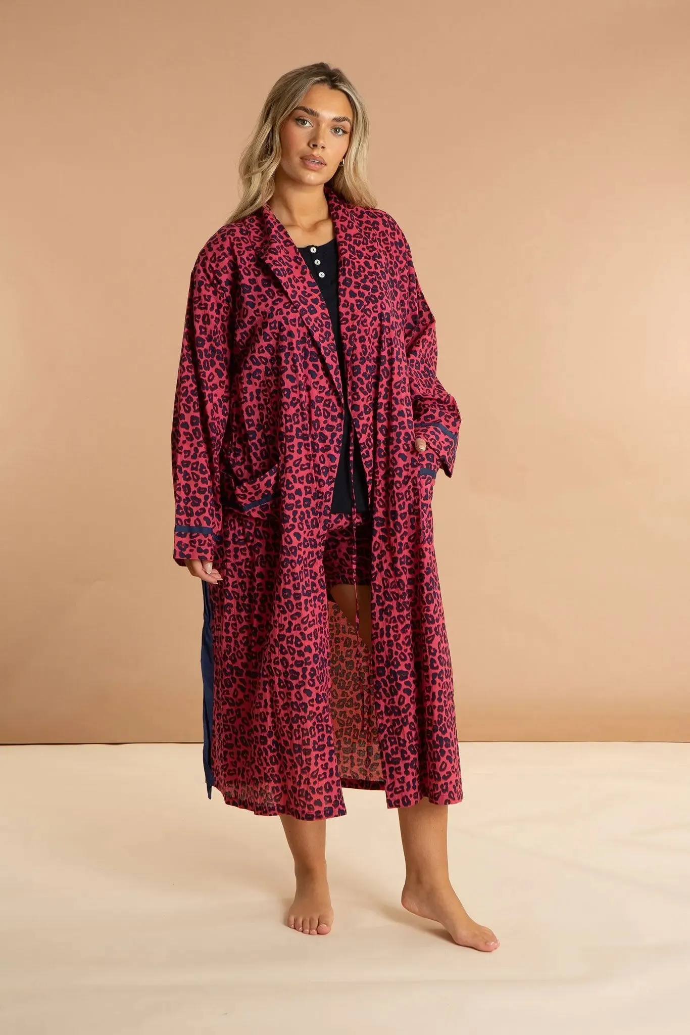 Pink Panther Women's Cotton Robe