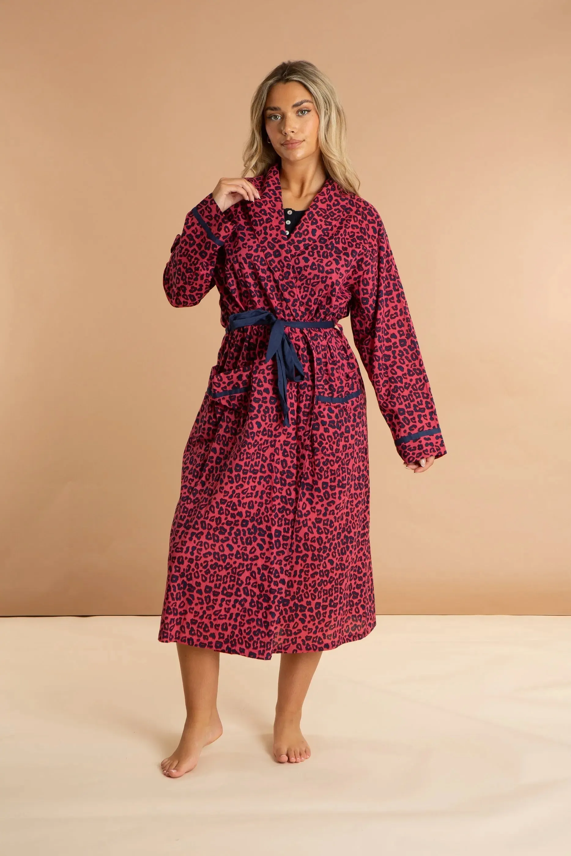 Pink Panther Women's Cotton Robe