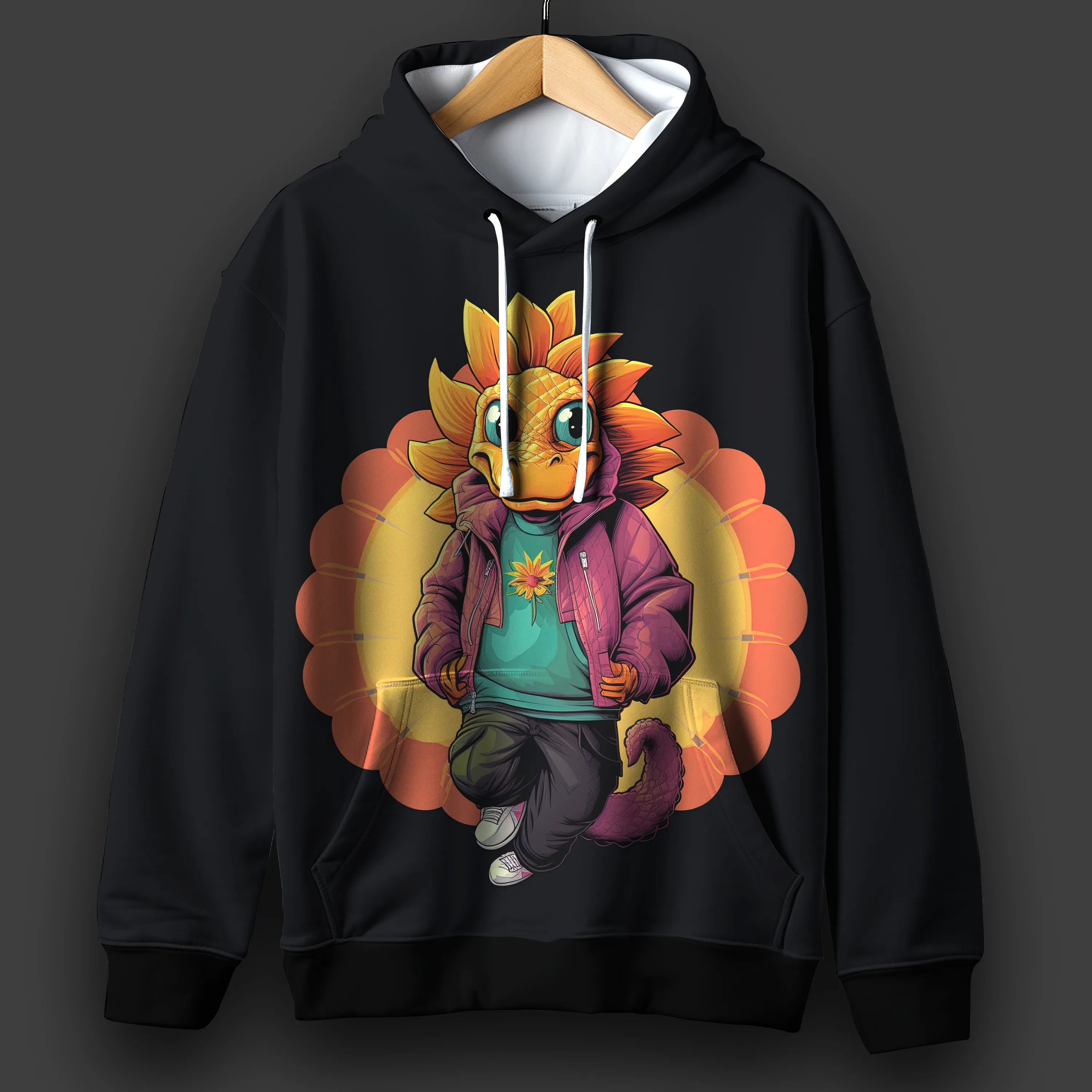 Printed Hoodie#29