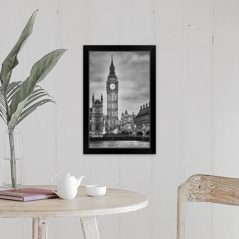 "Big Ben, London, England" Black Framed Print