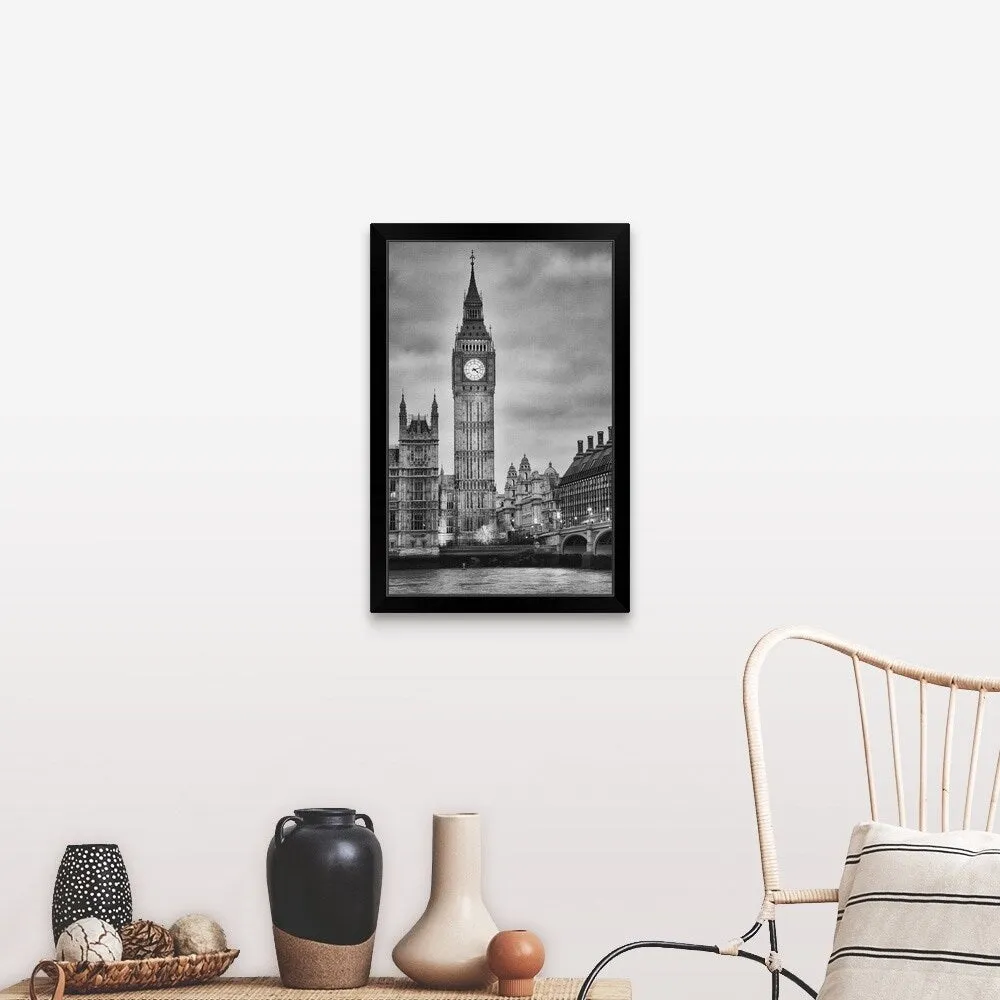 "Big Ben, London, England" Black Framed Print