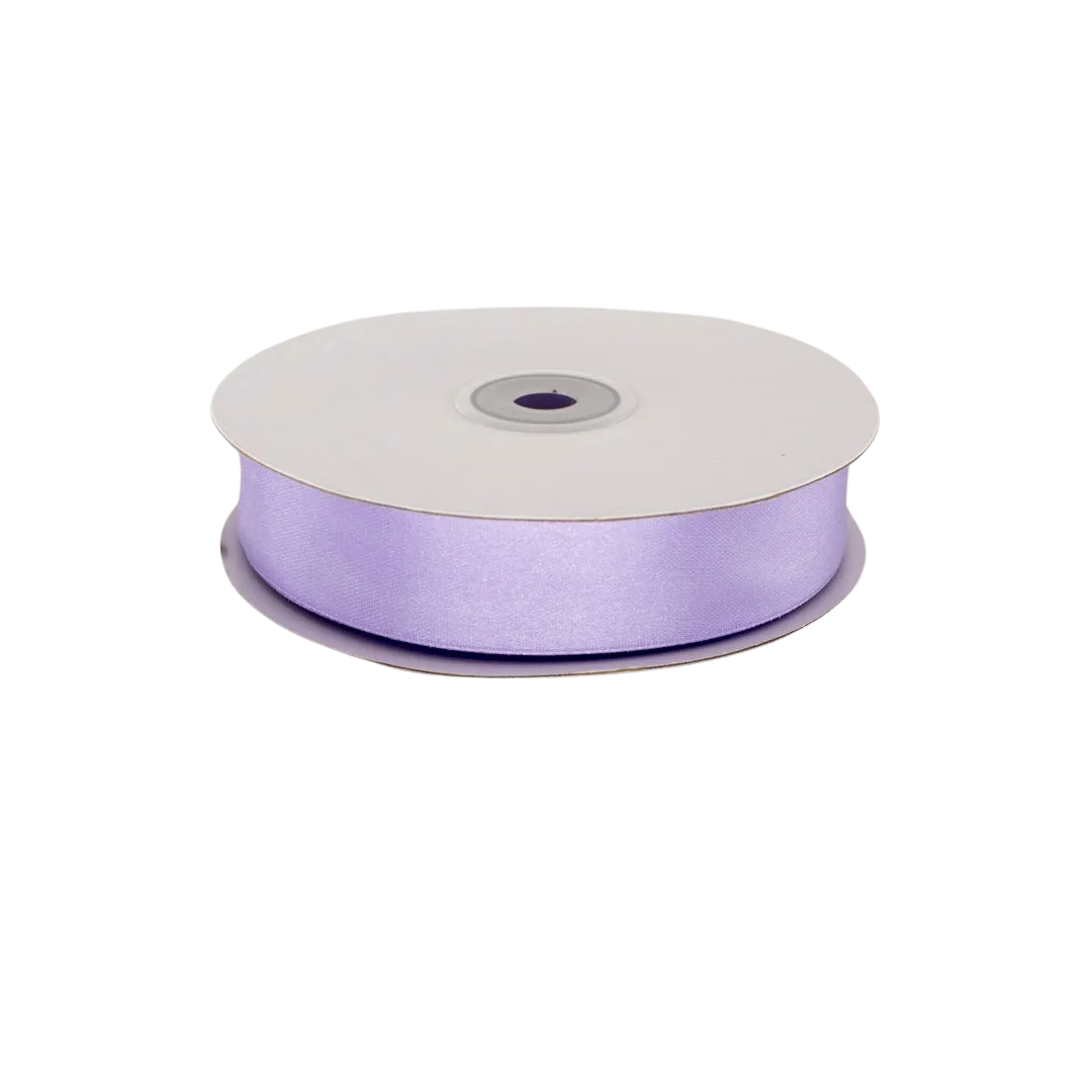 SATIN RIBBON L.PURPLE  25MMX50M