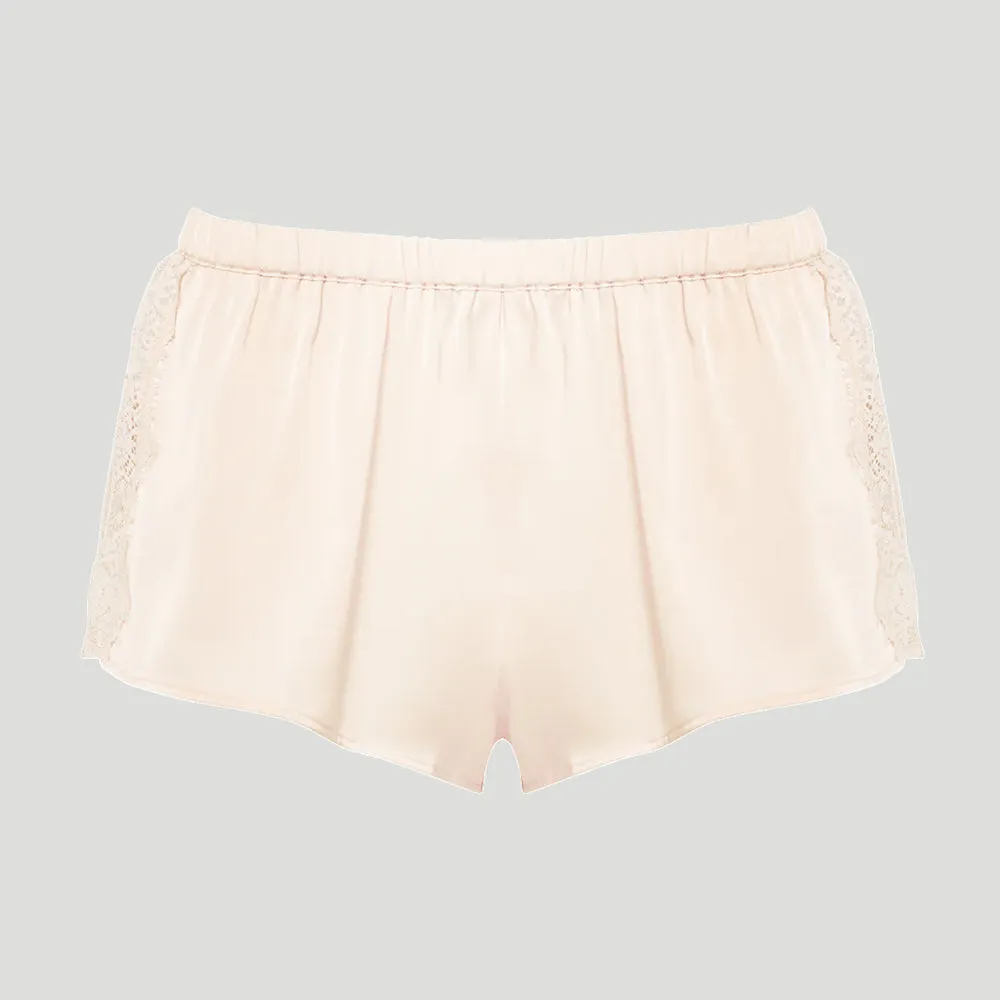 Satin Secrets Sakura Pink PJ Shorts