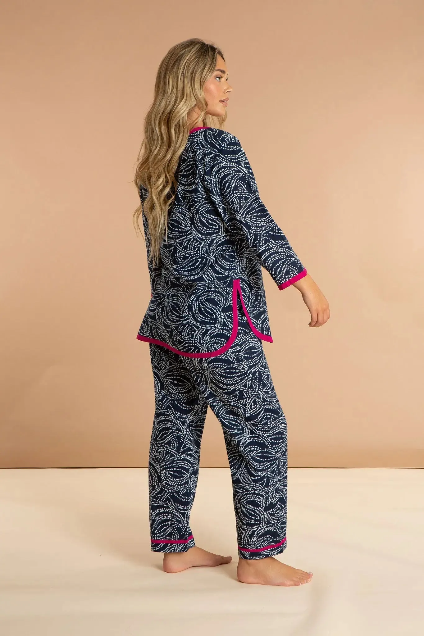 Starry Night Women's Cotton Printed Pyjamas