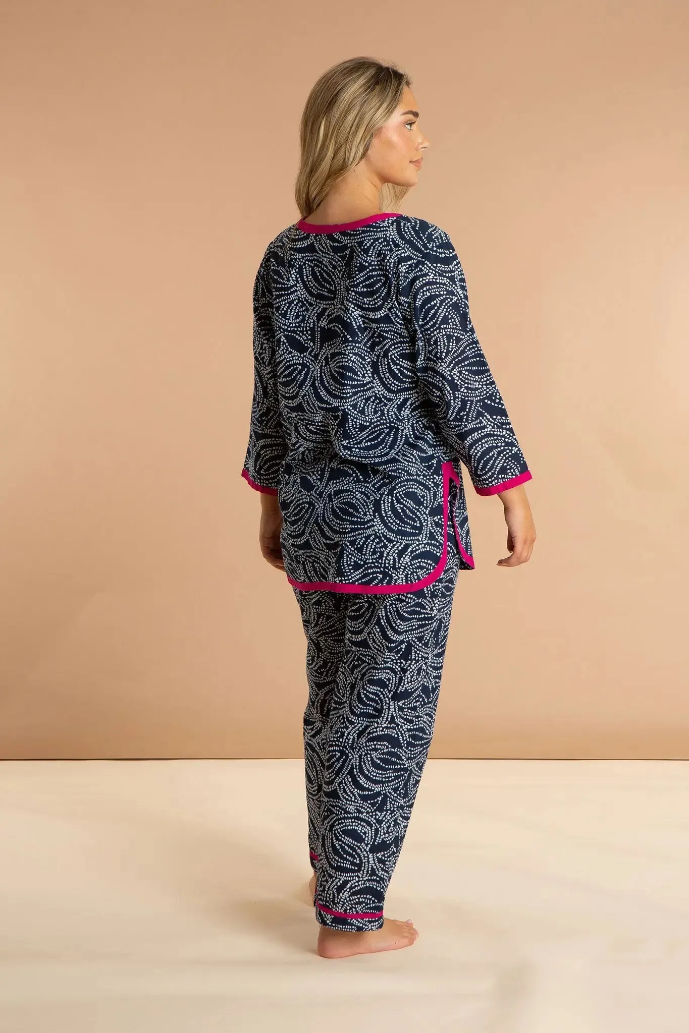 Starry Night Women's Cotton Printed Pyjamas