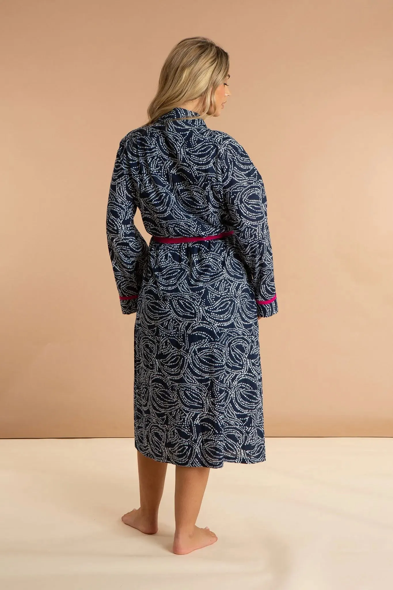 Starry Night Women's Cotton Robe
