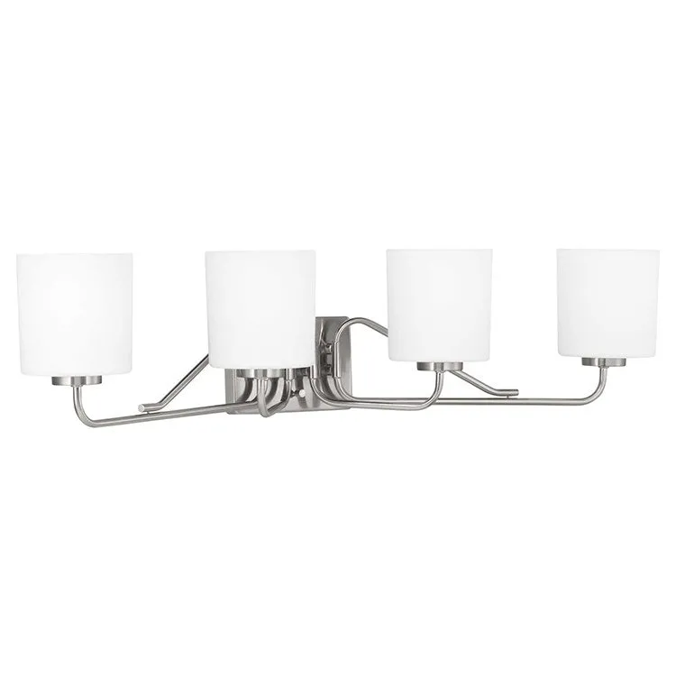Tobin Four-Light Bathroom Vanity Fixture