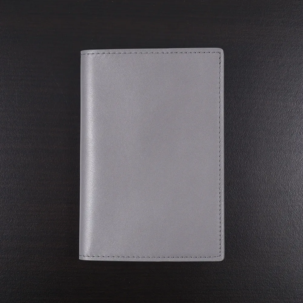 Tom Ford Passport Cover in Gray Leather