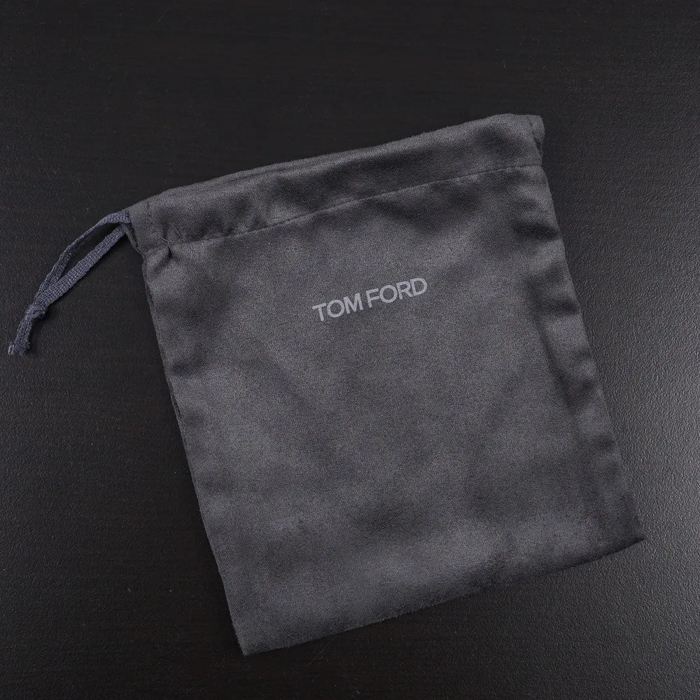 Tom Ford Passport Cover in Gray Leather