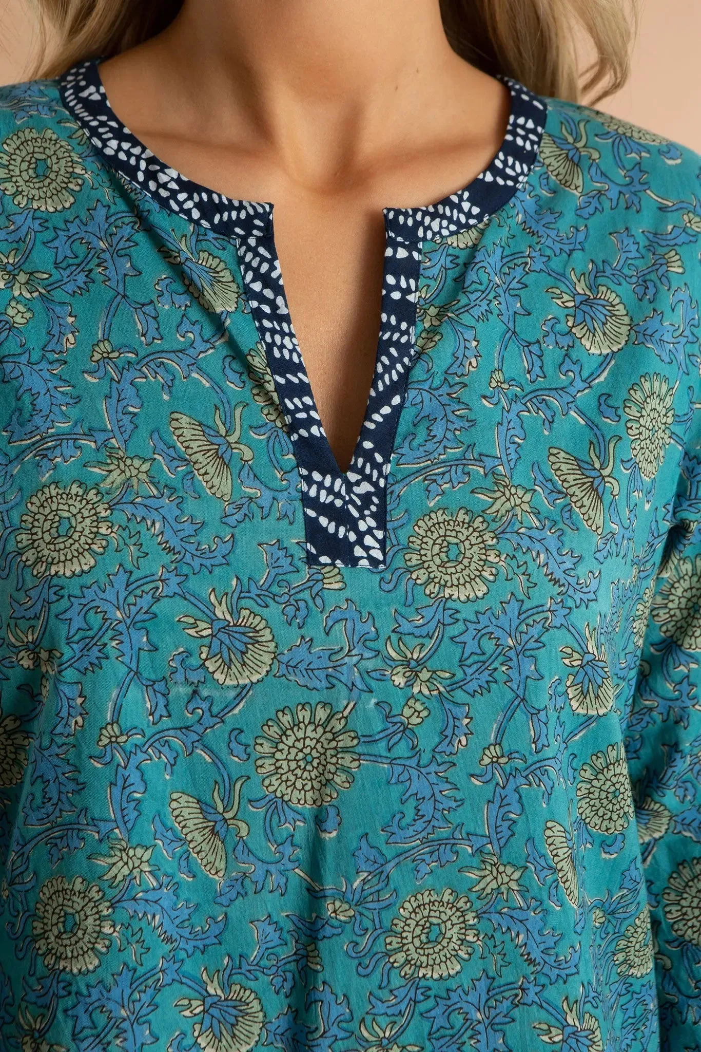 Waterlily Women's Floral Cotton Pyjamas