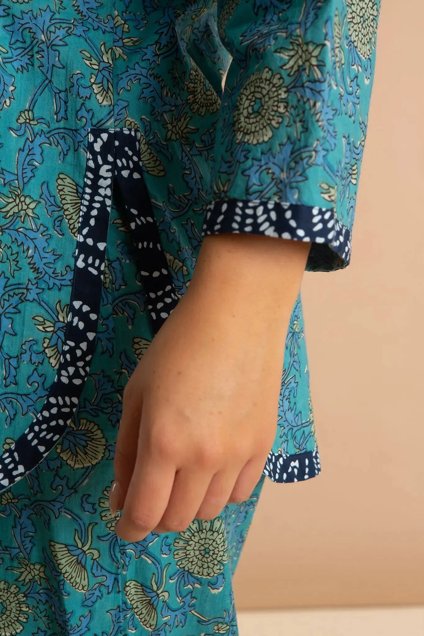 Waterlily Women's Floral Cotton Pyjamas