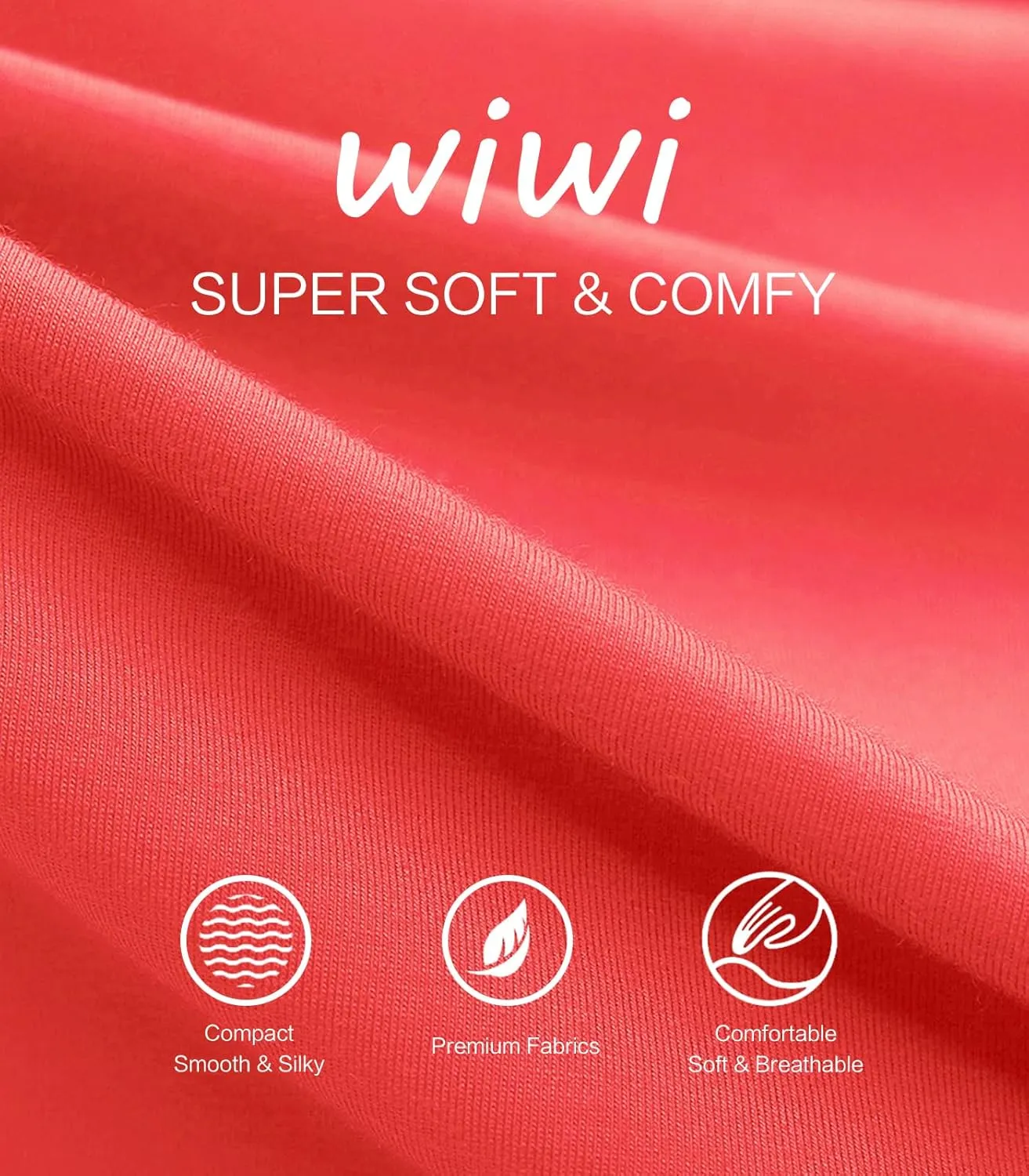 WiWi Slip Dress for Women Sleeveless Nightgowns Sexy Chemise Nightgown Full Slips Babydoll -Viscose from Bamboo S-XXL