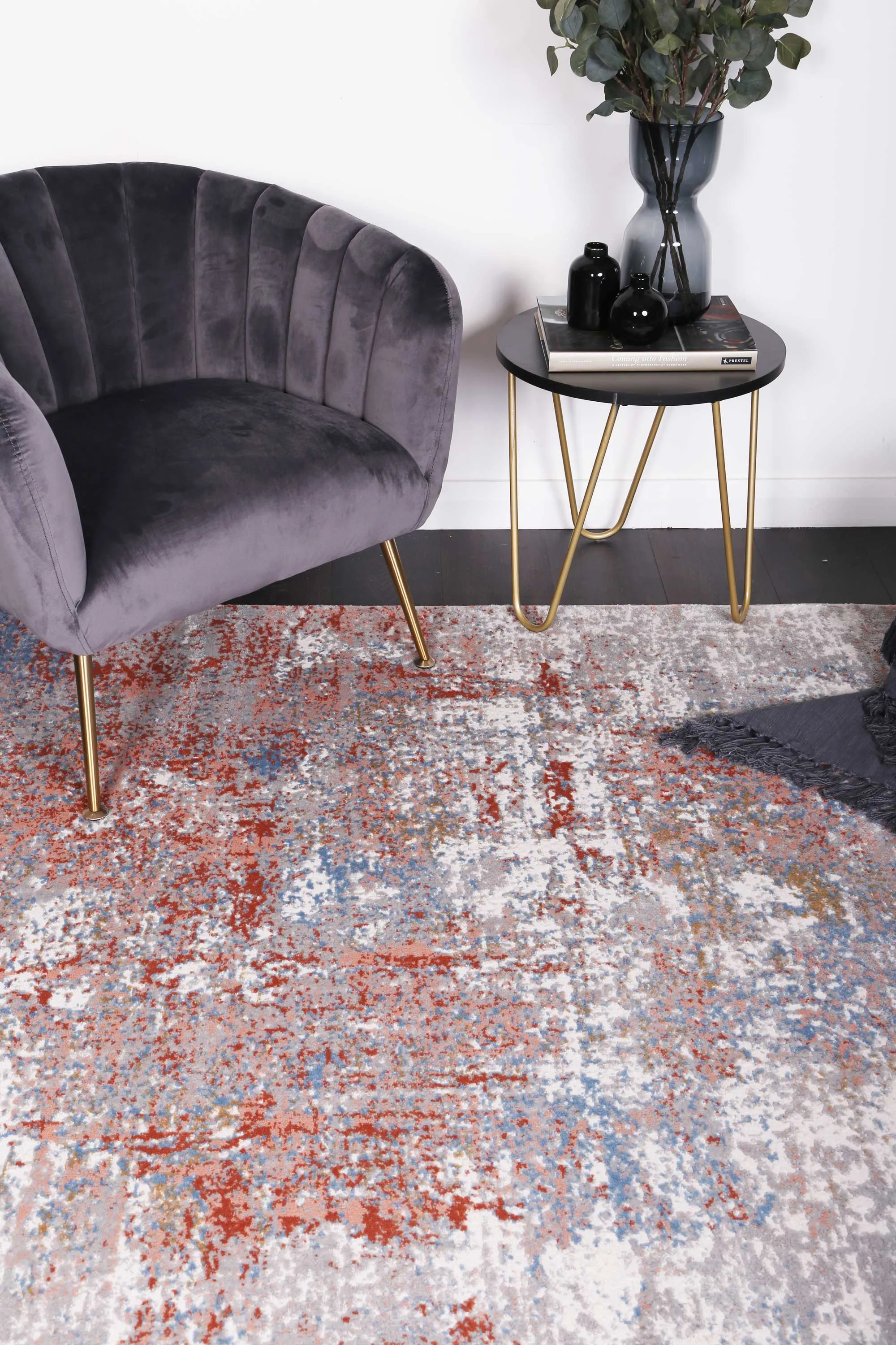 Yasmine Multi Colour Modern Rug